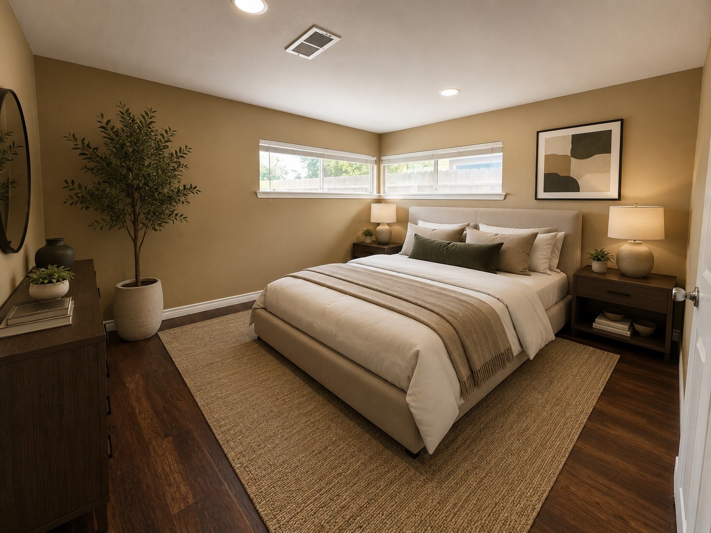 4105 Rutland Street Houston, TX 77018 - Photo 7 of 34 Spaceous secondary bedroom- Virtually staged