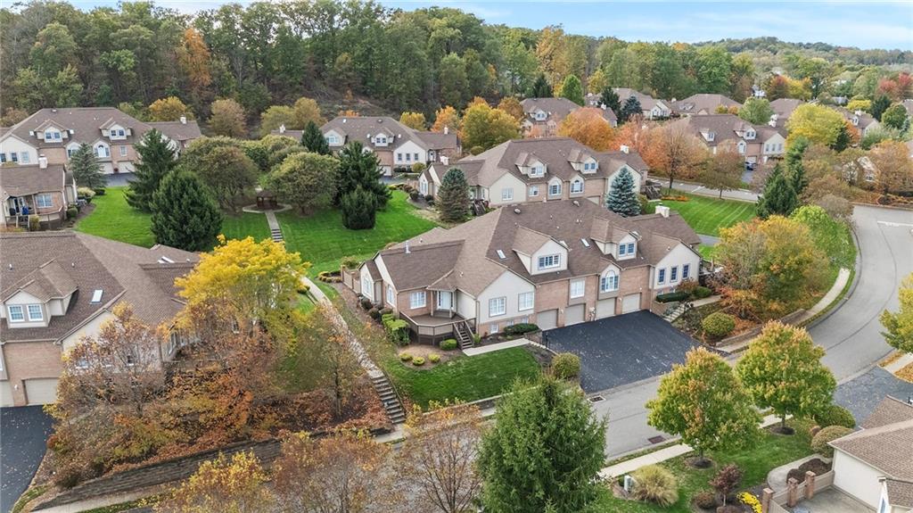 110 Aspen Lane Seven Fields, PA 16046 - Photo 48 of 50 an aerial view of a house with a garden