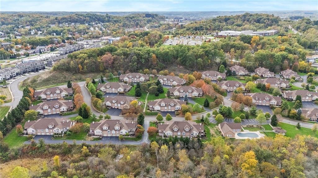 110 Aspen Lane Seven Fields, PA 16046 - Photo 49 of 50 an aerial view of a city with lots of residential buildings