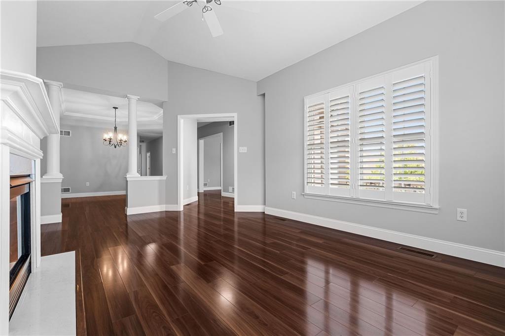 110 Aspen Lane Seven Fields, PA 16046 - Photo 9 of 50 a view of livingroom with furniture and wooden floor