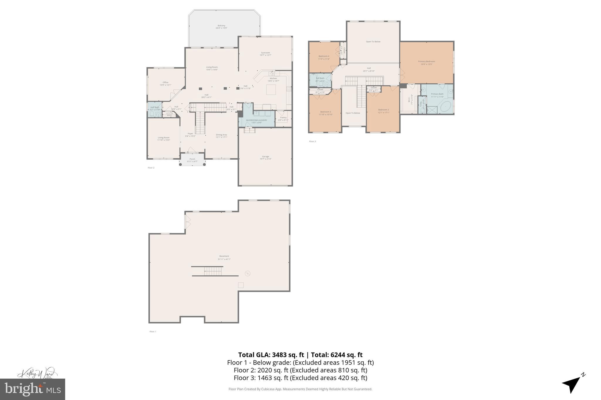 12912 Bay Hill Drive Beltsville, MD 20705 - Photo 60 of 60 Floor Plan: All Levels