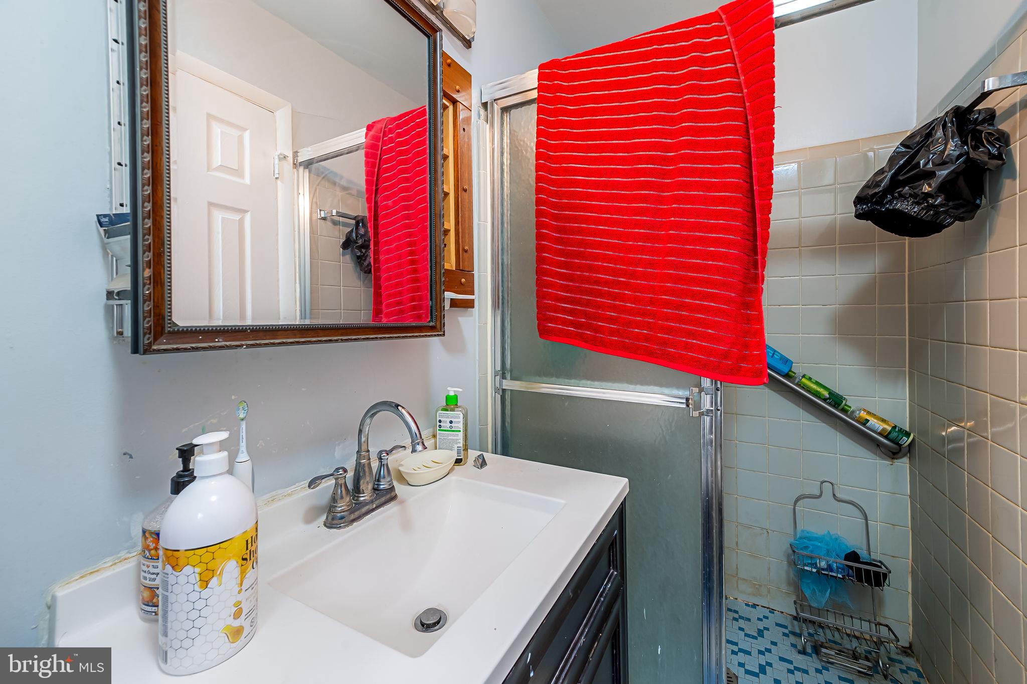 1202 Dunoon Court Silver Spring, MD 20903 - Photo 19 of 23 a bathroom with a sink and a mirror