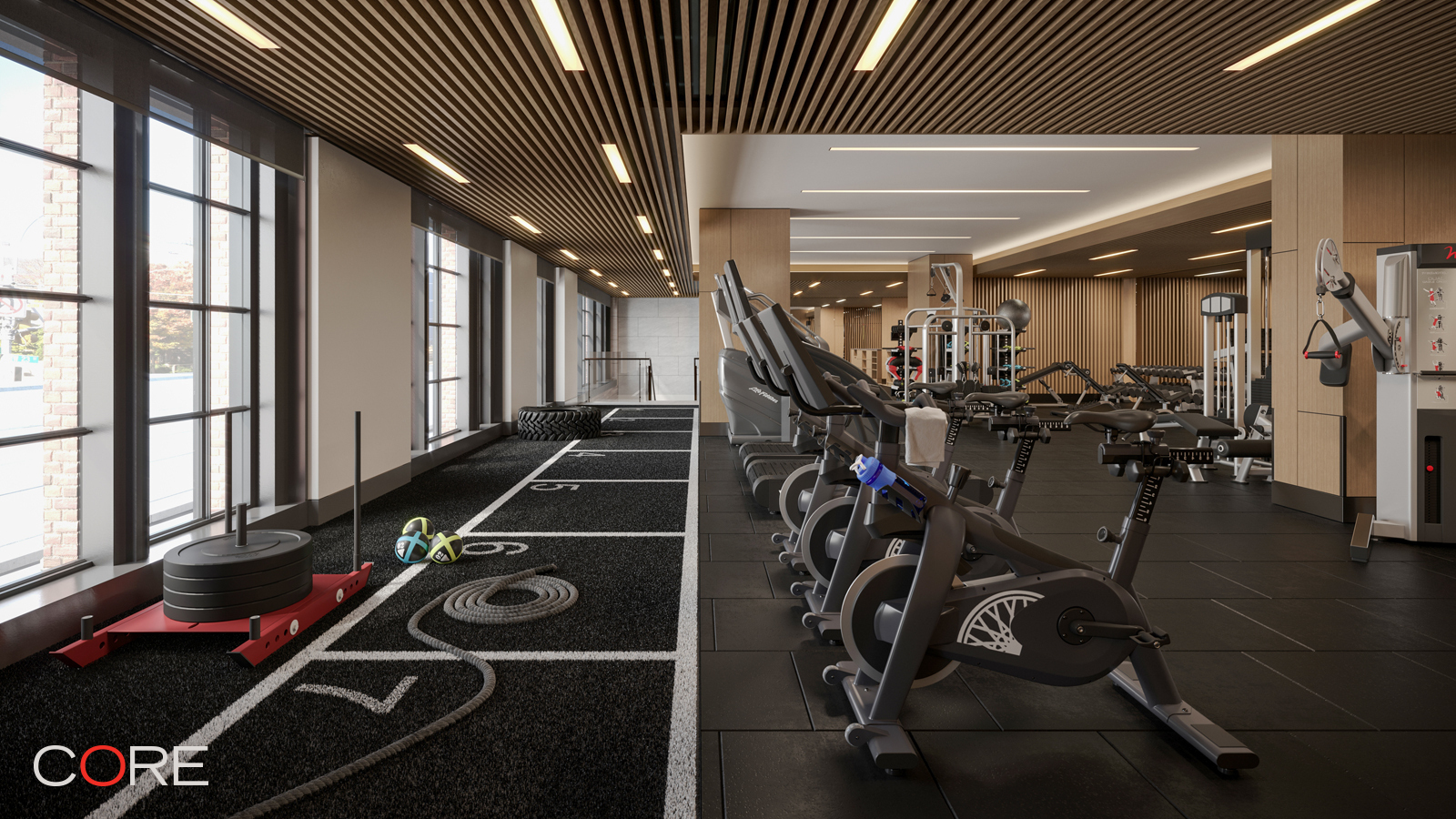 Undisclosed Address Manhattan, NY 10011 - Photo 15 of 19 a view of a room with gym equipment