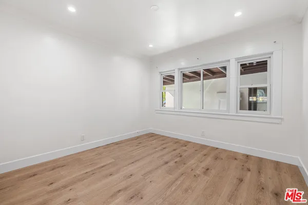 wooden floor in an empty room