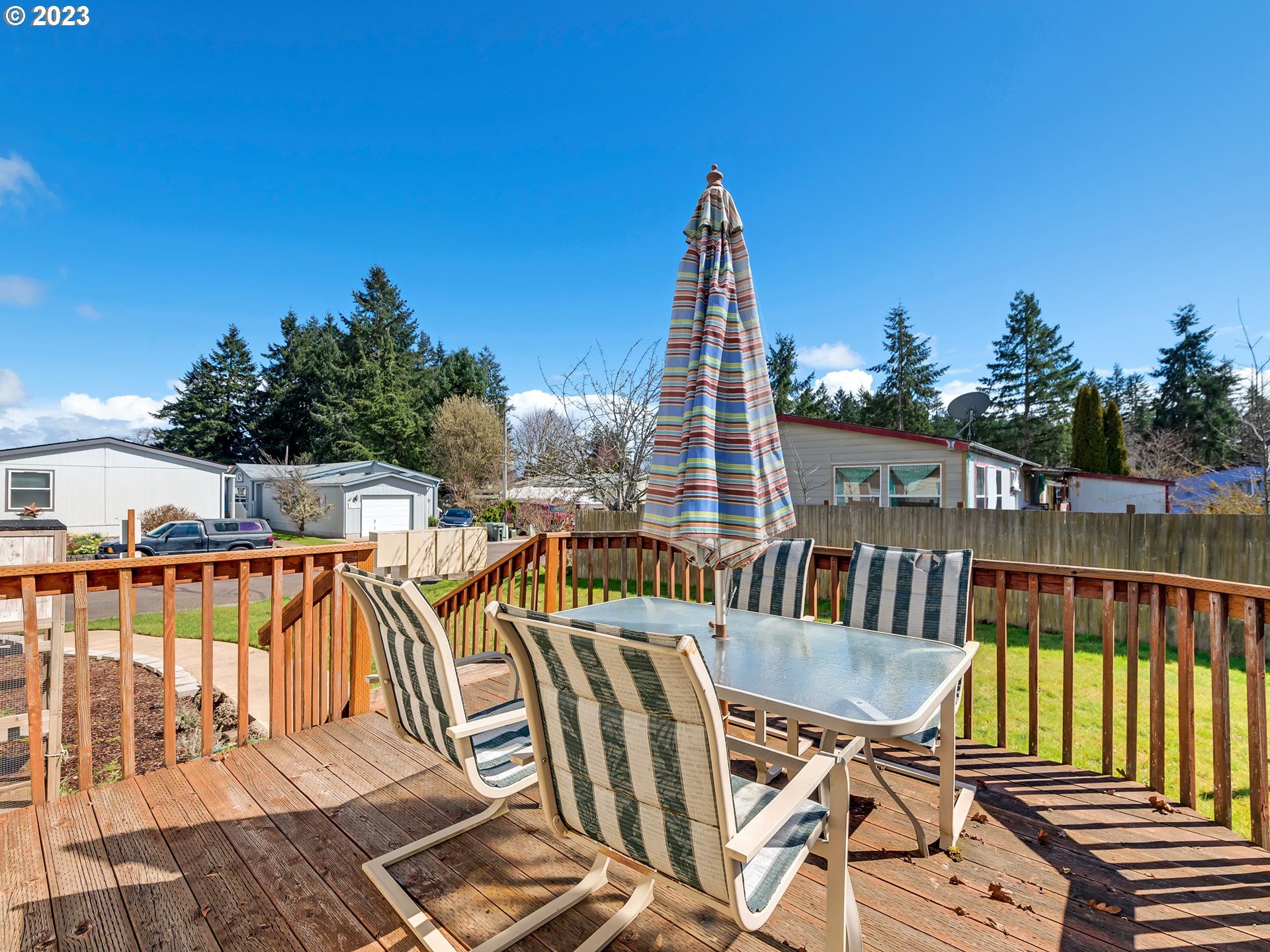 29720 Jeans Road, Unit 22 Veneta, OR 97487 - Photo 27 of 30 a view of balcony with furniture