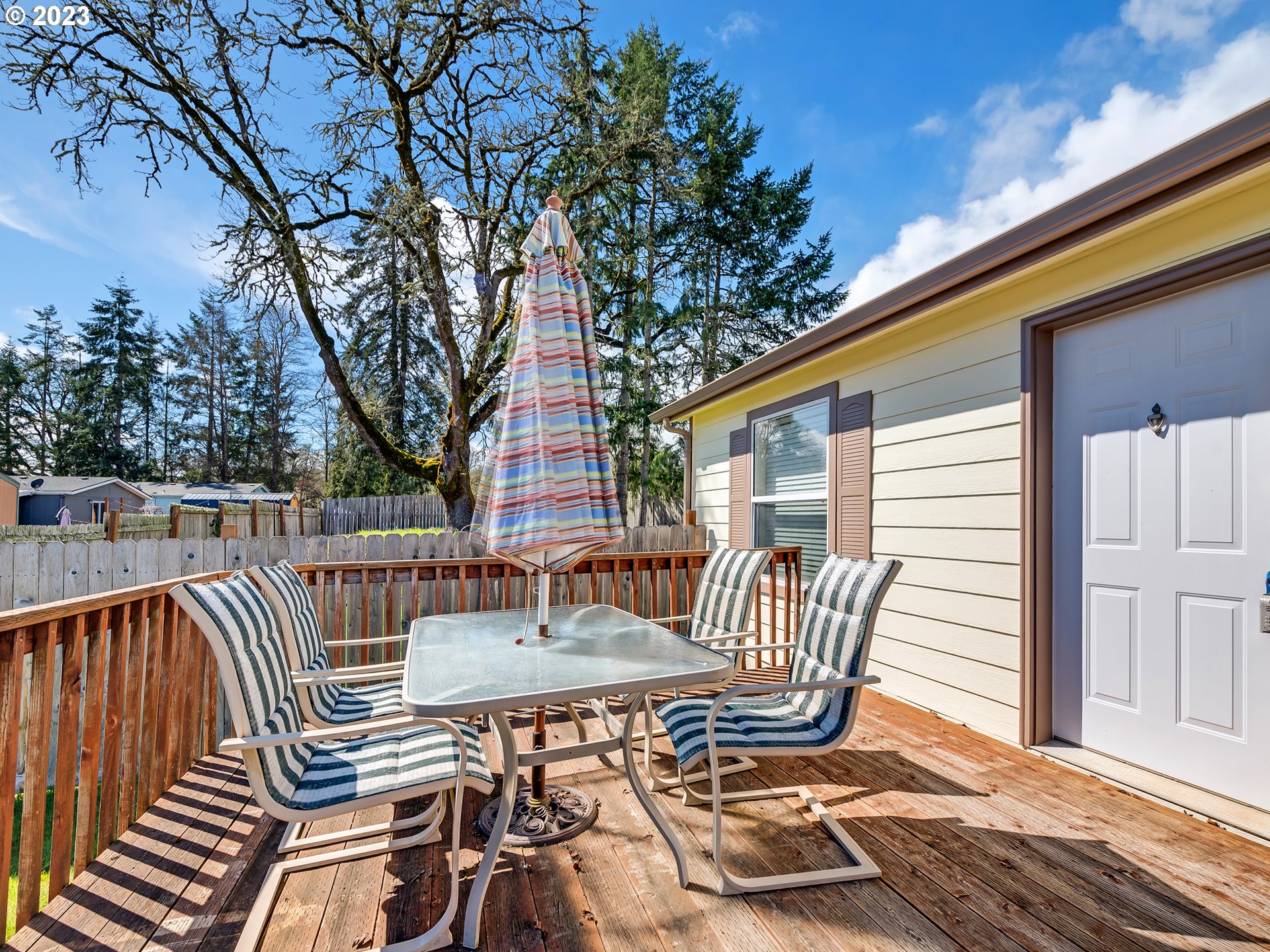 29720 Jeans Road, Unit 22 Veneta, OR 97487 - Photo 28 of 30 a view of a patio on the deck
