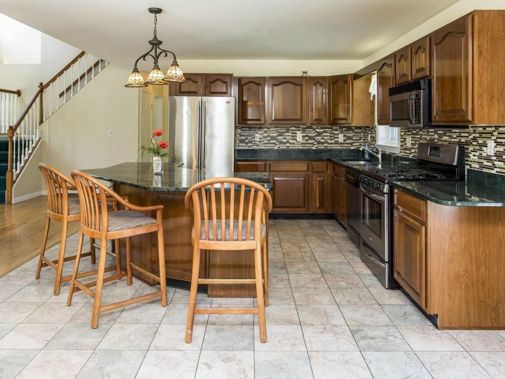 69 Kimballtown Road Boothbay, ME 04571 - Photo 6 of 33 The eat-in kitchen with wood...