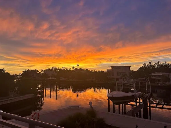 a view of a terrace with outdoor seating