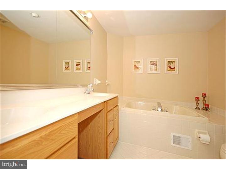 3 Sandstone Road East Windsor, NJ 08520 - Photo 17 of 24 a bathroom with a sink a mirror and a bathtub