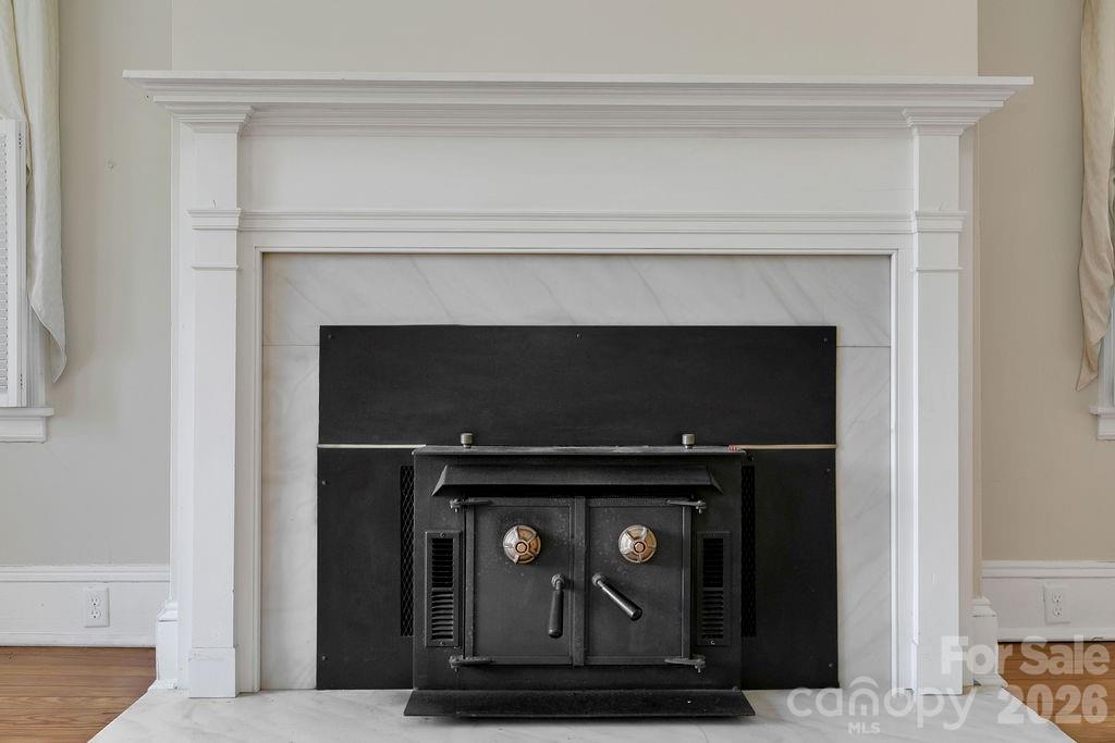 208 West Probart Street Brevard, NC 28712 - Photo 15 of 48 a close view of fireplace