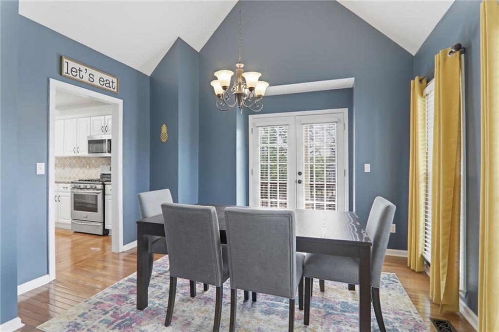 23 Crestview Terrace Dallas, GA 30157 - Photo 16 of 36 a view of a dining room with furniture window and outside view