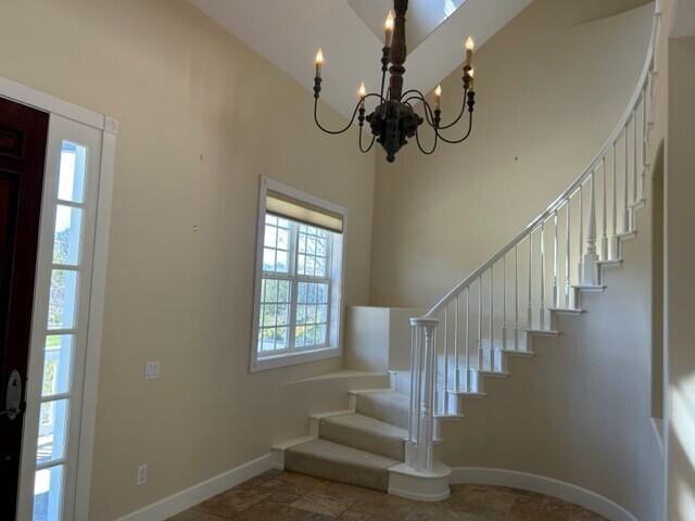 945 Old Ranch Road Solvang, CA 93463 - Photo 7 of 35 2 story entry stairway updated