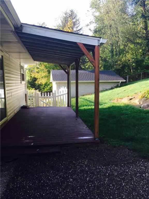 45 Fulton Road Canonsburg, PA 15317 - Photo 9 of 25 Private covered back porch!
