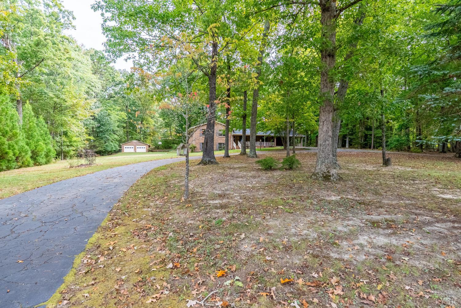 1773 Barker Road Ringgold, VA 24586 - Photo 25 of 40 a backyard of a house with lots of green space