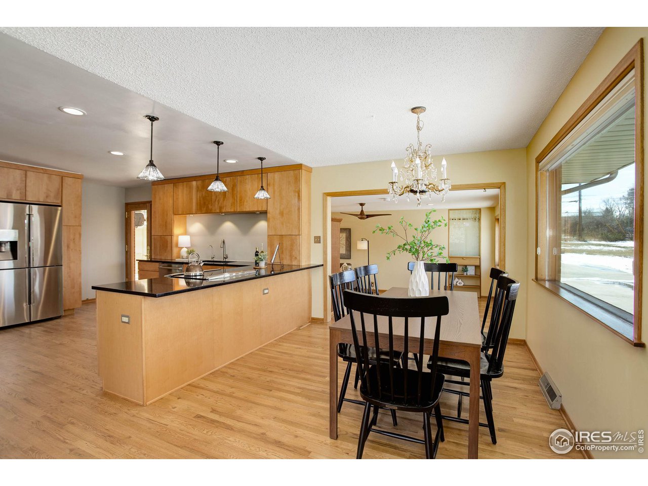 7714 Baseline Road Boulder, CO 80303 - Photo 15 of 38 a view of a dining room with furniture window and outside view