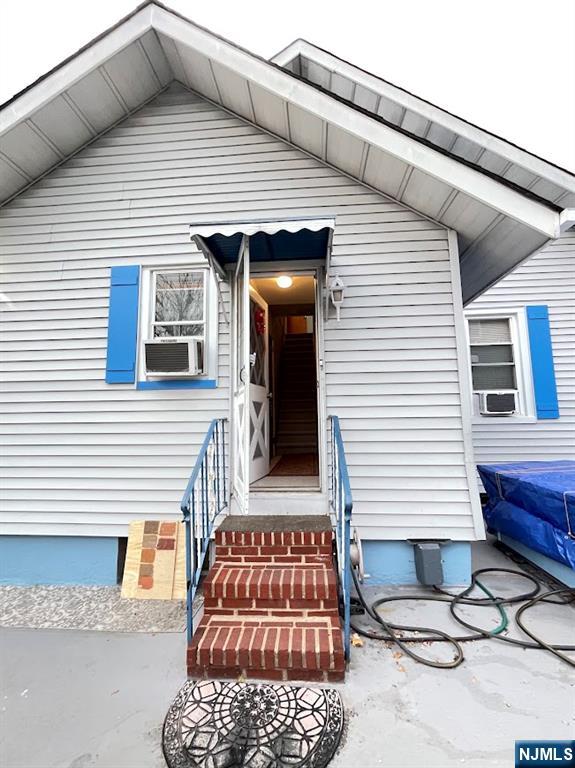 a front view of a house with garage