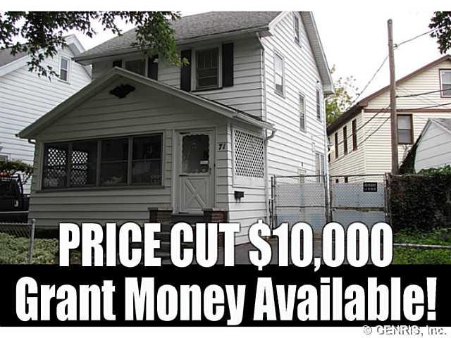 71 Mapledale Street Rochester, NY 14609 - Photo 1 of 1 Exterior Front Charming home with fully fenced-in