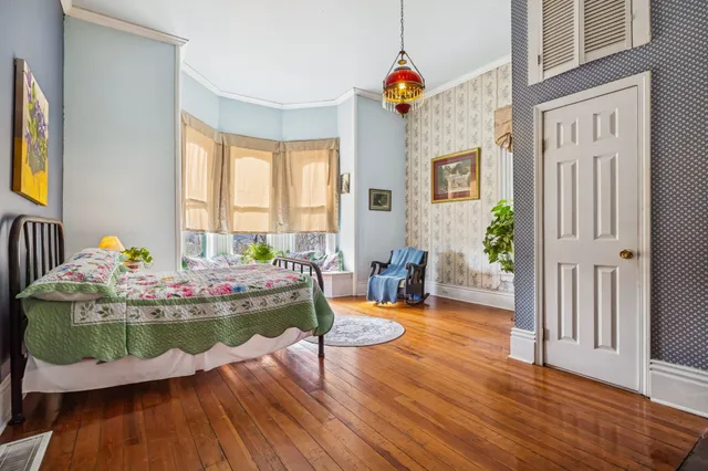 a view of a door of the house
