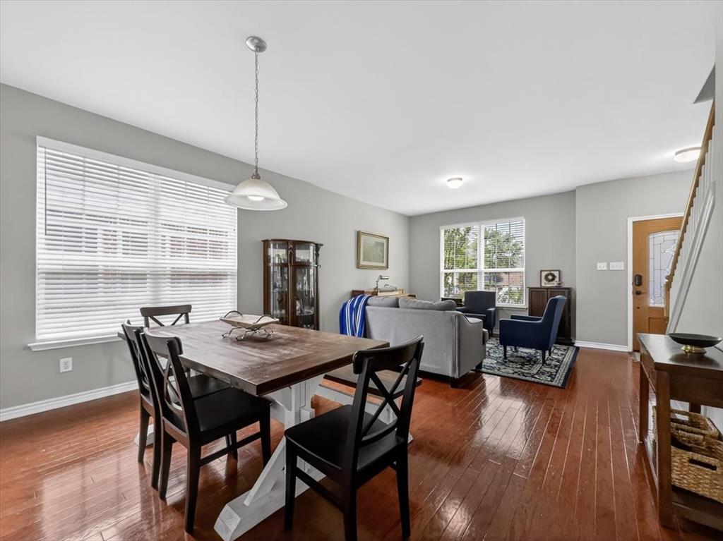 2679 Lake Ridge Drive Little Elm, TX 75068 - Photo 6 of 40 a dining room with furniture window wooden floor