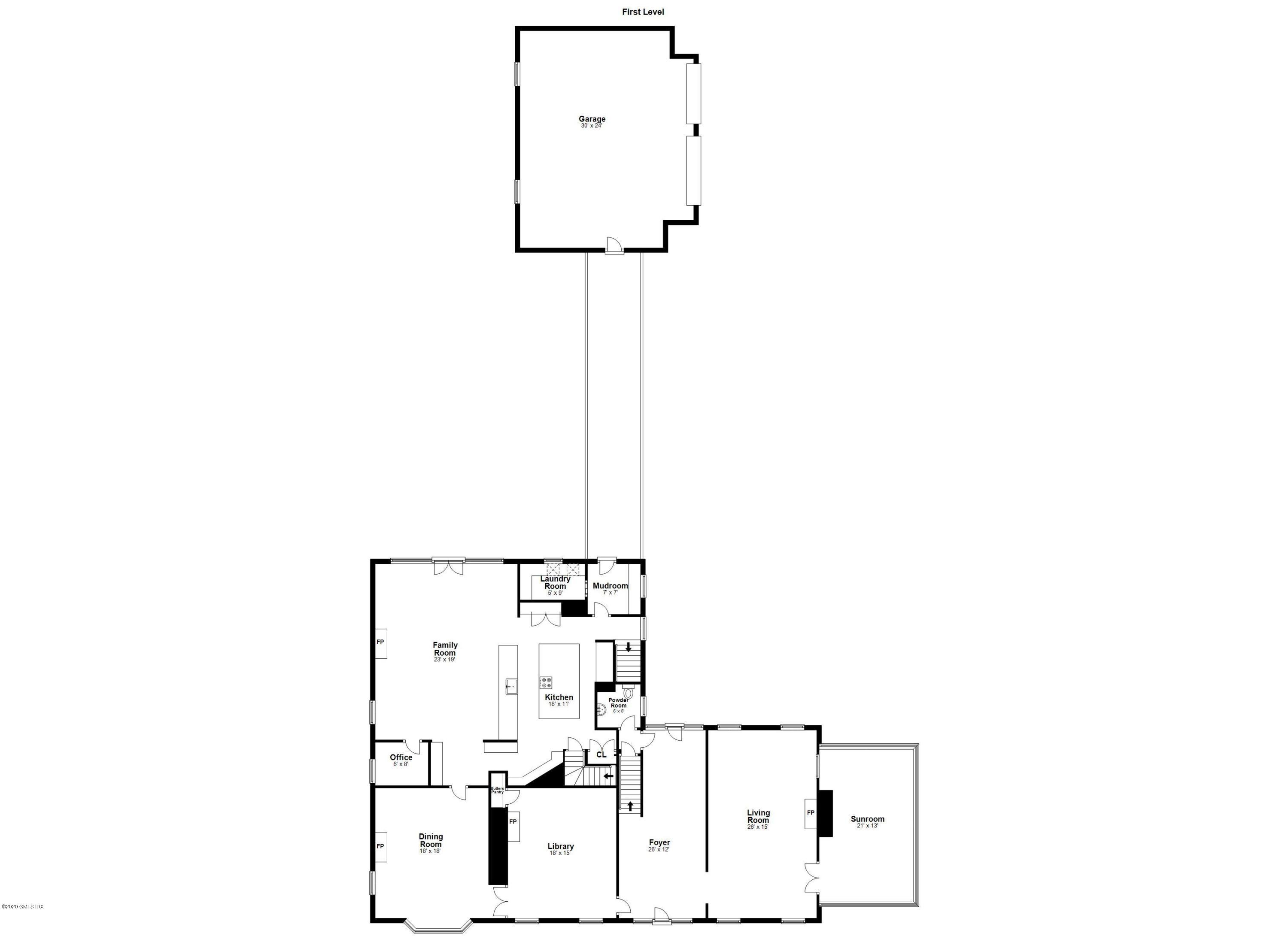 10 Indian Chase Drive Greenwich, CT 06830 - Photo 24 of 27 a picture of floor plan