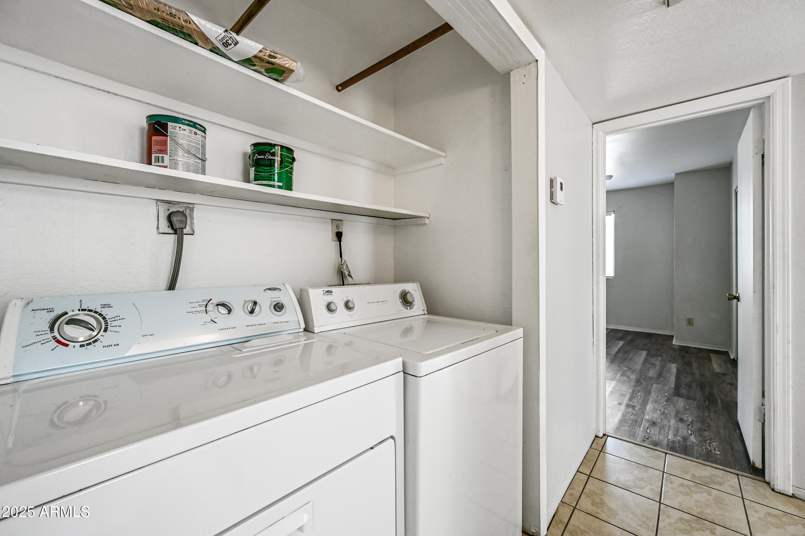 5580 South Kings Ranch Road, Unit 1 Gold Canyon, AZ 85118 - Photo 18 of 19 a utility room with dryer and washer