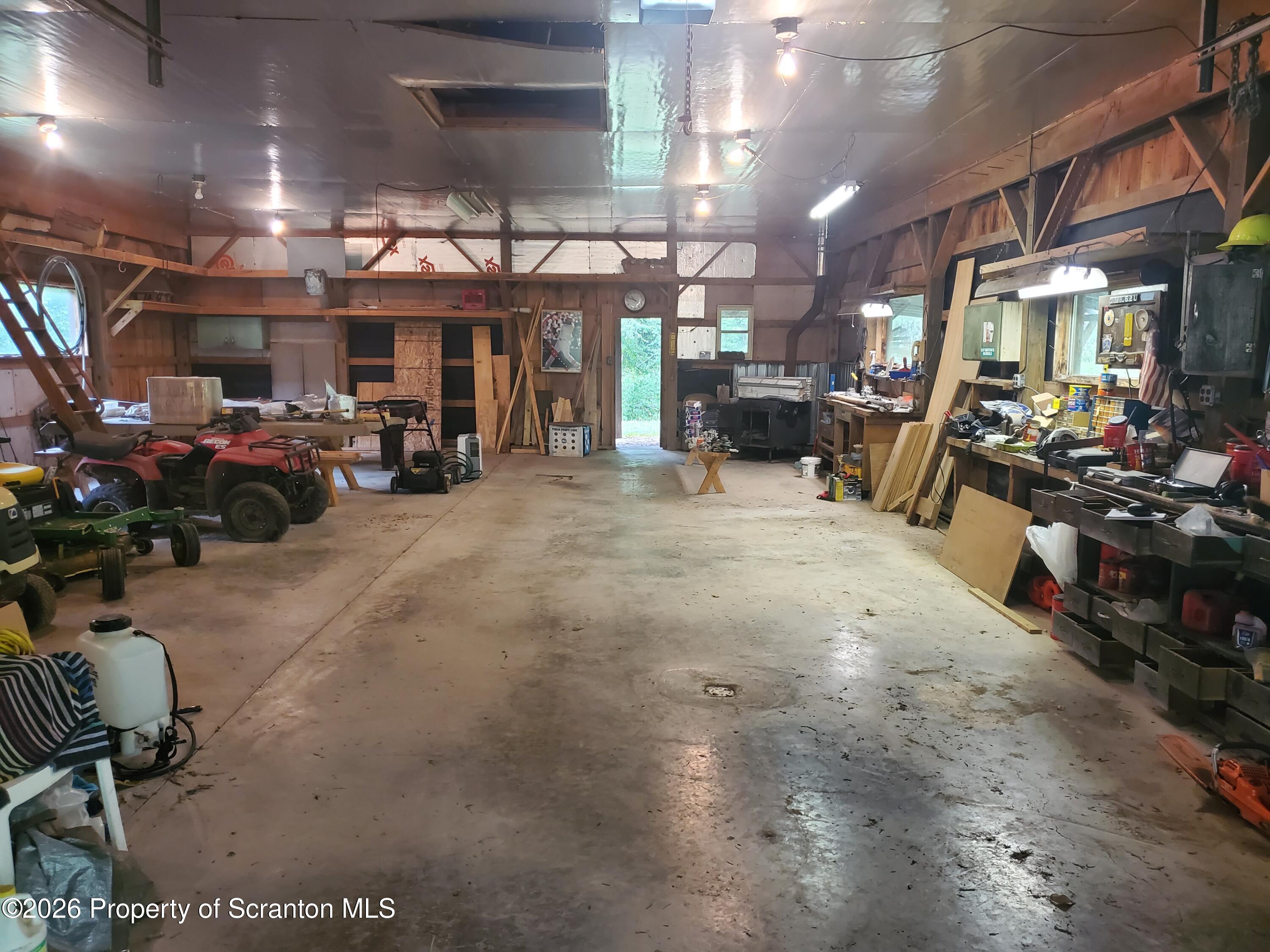 433 Plank Road Montrose, PA 18801 - Photo 41 of 53 Interior of garage