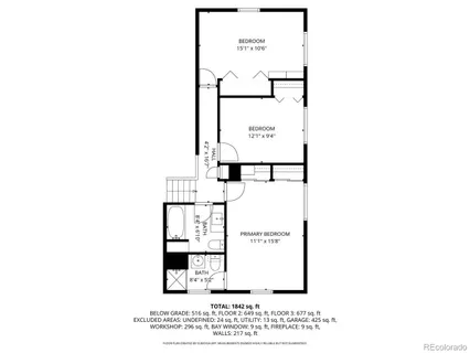 a picture of a floor plan