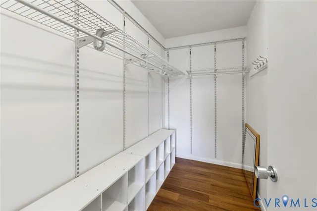 a view of hallway with stairs