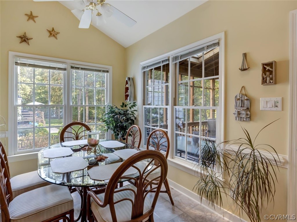 15211 Powell Grove Road Midlothian, VA 23112 - Photo 12 of 34 a view of a dining room with furniture window and outside view