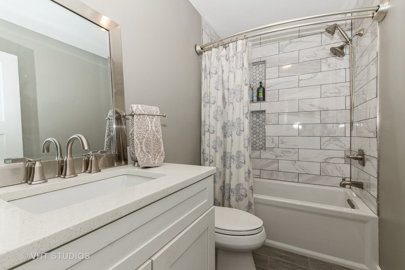 757 Longlane Road New Lenox, IL 60451 - Photo 11 of 16 a bathroom with a sink toilet and shower