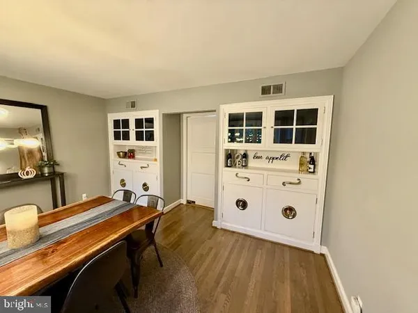 a view of a dresser