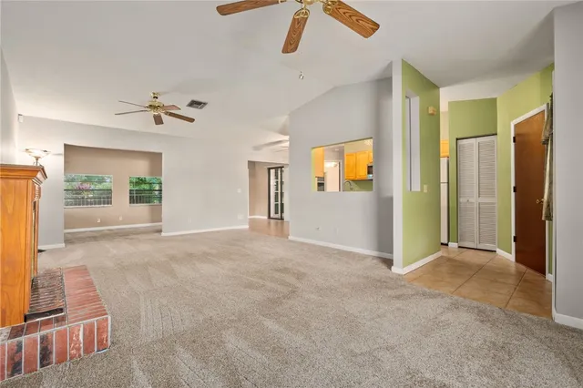 a view of livingroom with hardwood
