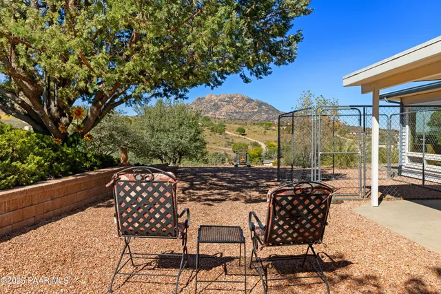 a view of a house with a patio