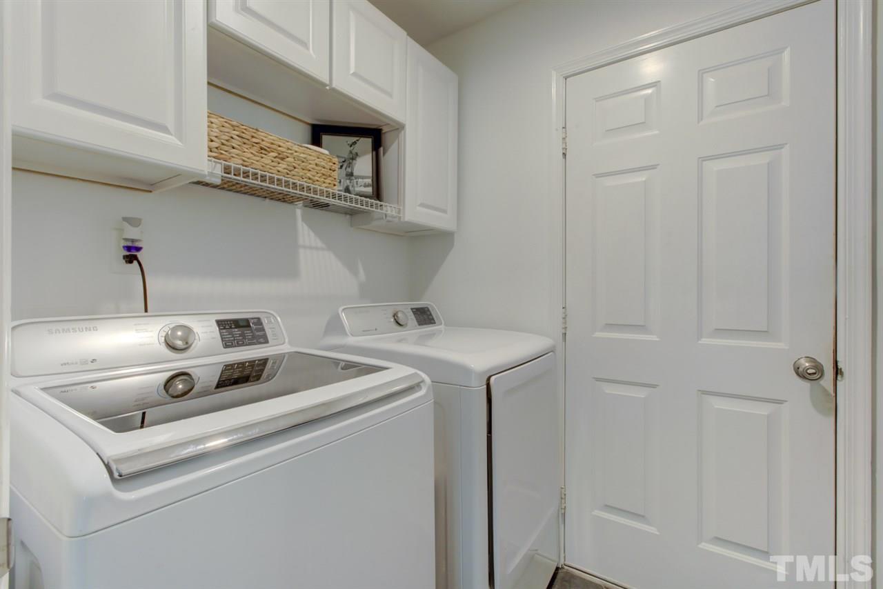 5516 Banwell Place Raleigh, NC 27613 - Photo 15 of 30 Convenient first floor laundry room