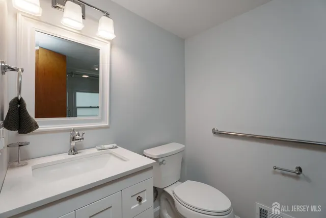 a bathroom with a sink and a toilet