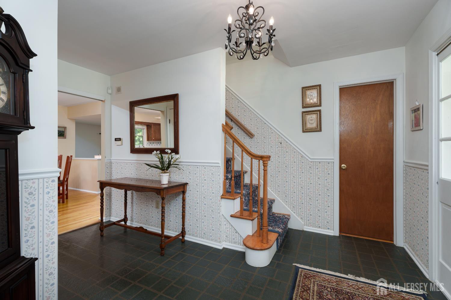 132 Fairfield Road Princeton, NJ 08540 - Photo 13 of 22 a view of entryway livingroom and hall with wooden floor