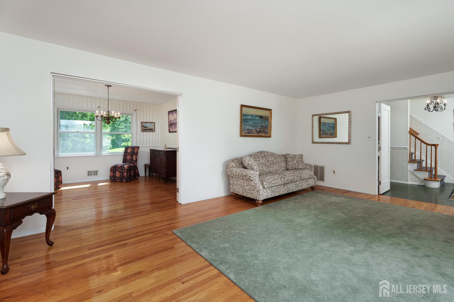 132 Fairfield Road Princeton, NJ 08540 - Photo 5 of 22 a living room with furniture and a wooden floor