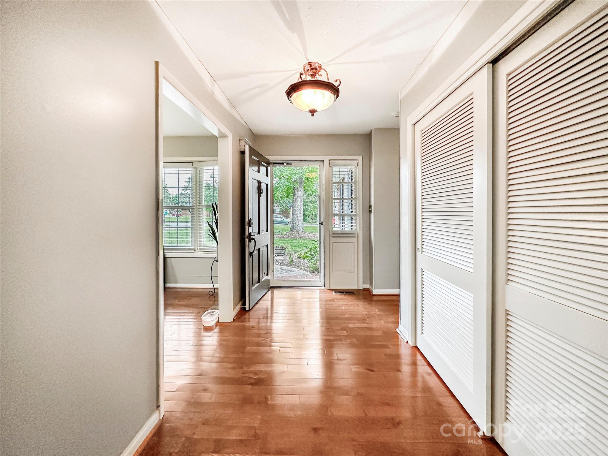 200 Woodside Drive Morganton, NC 28655 - Photo 14 of 48 a view of an entryway with wooden floor
