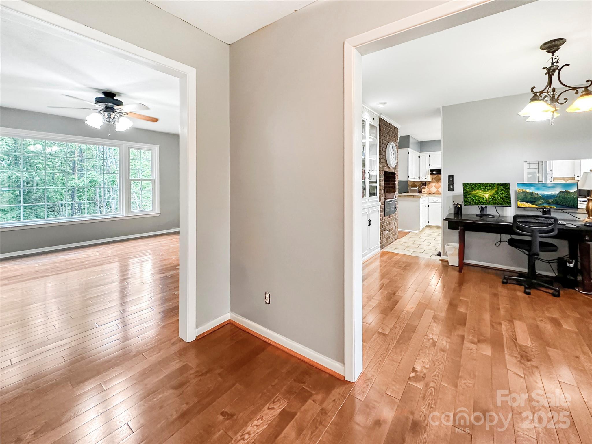 200 Woodside Drive Morganton, NC 28655 - Photo 15 of 48 a view of livingroom with furniture window and wooden floor