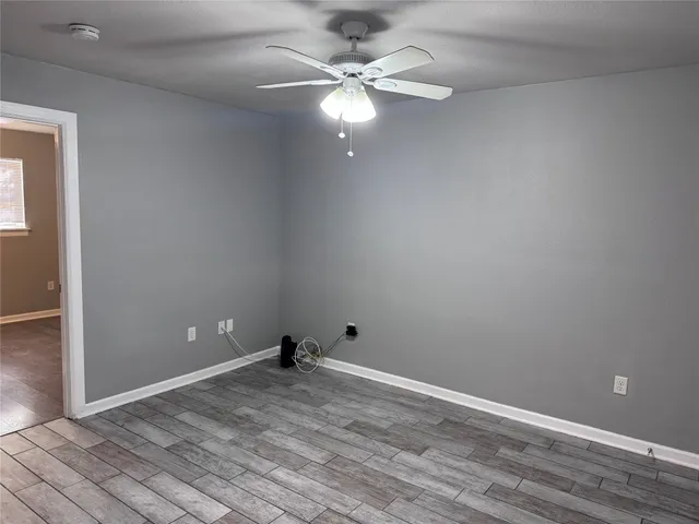 wooden floor in an empty room