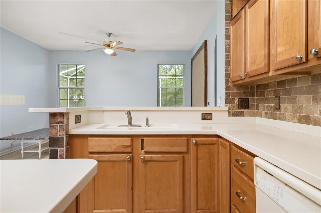 8231 Southwest 79th Court Ocala, FL 34476 - Photo 20 of 39 a kitchen with a sink cabinets and window