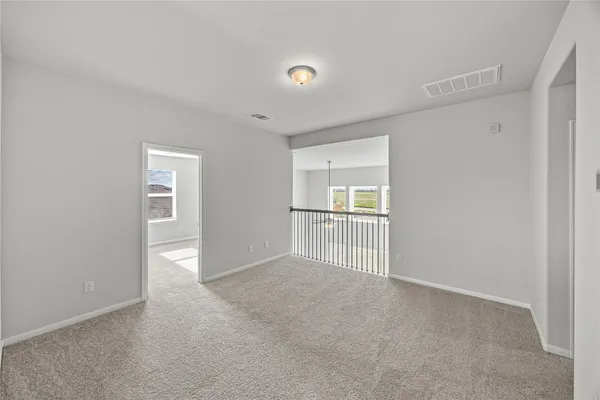 a view of empty room