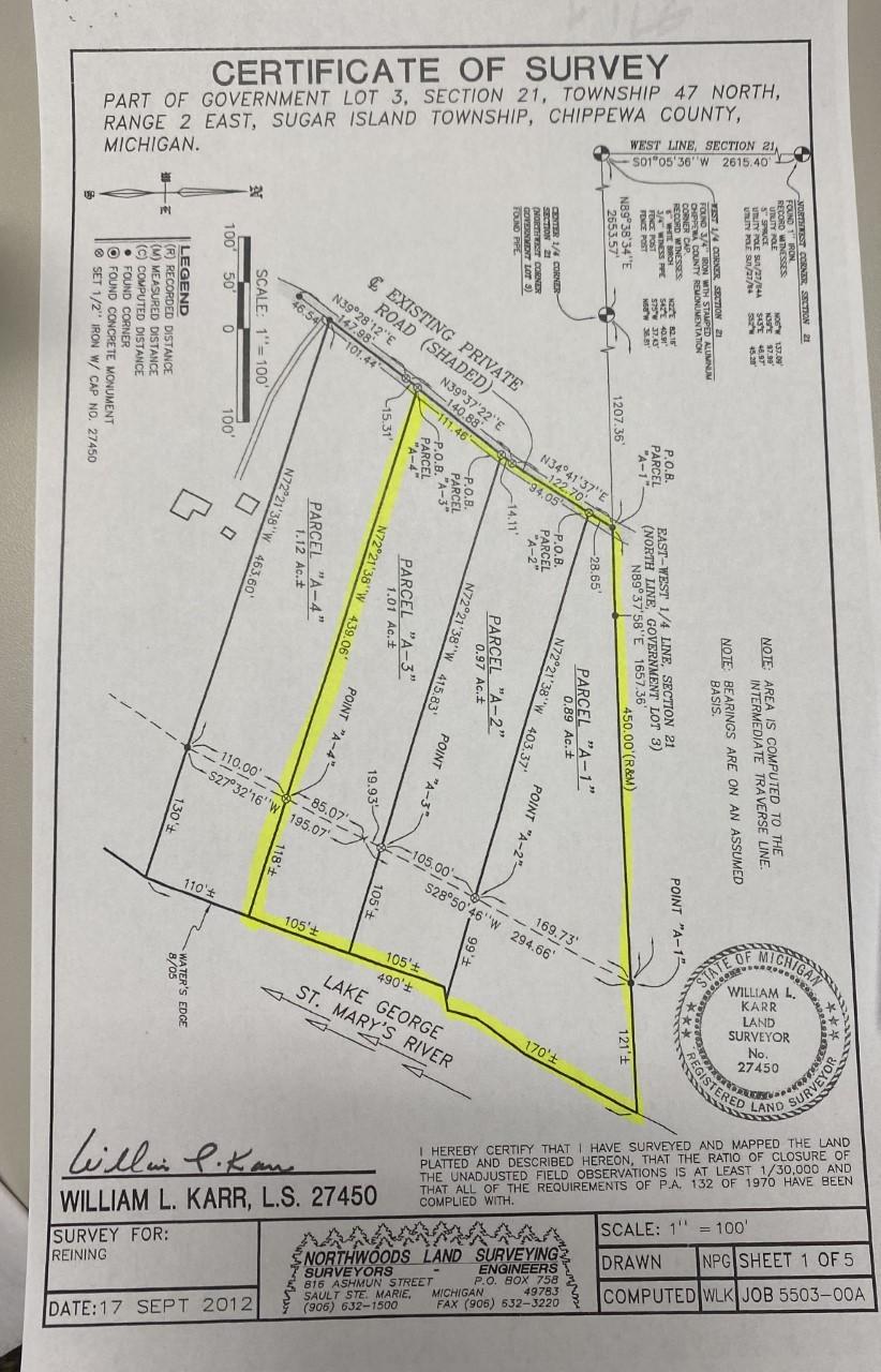3543 South Lake George Road Sault Ste. Marie, MI 49783 - Photo 2 of 2 Gallery Image 2