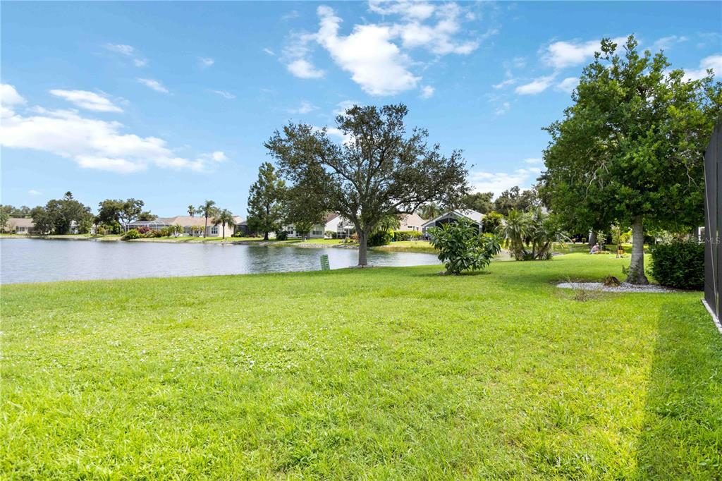 357 Fareham Drive Venice, FL 34293 - Photo 34 of 34 a view of yard with swimming pool and green space