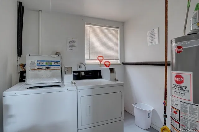 a room with storage and utility