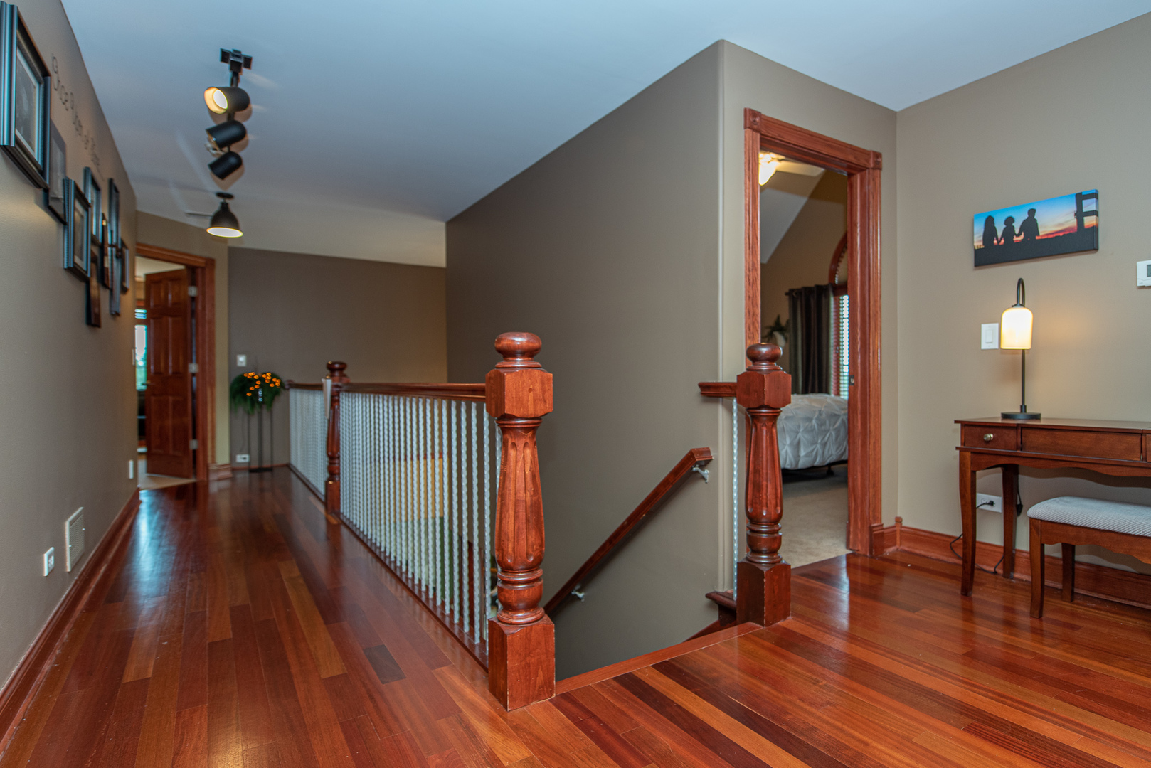19657 West Sharp Road Elwood, IL 60421 - Photo 17 of 64 a view of entryway and hall with wooden floor