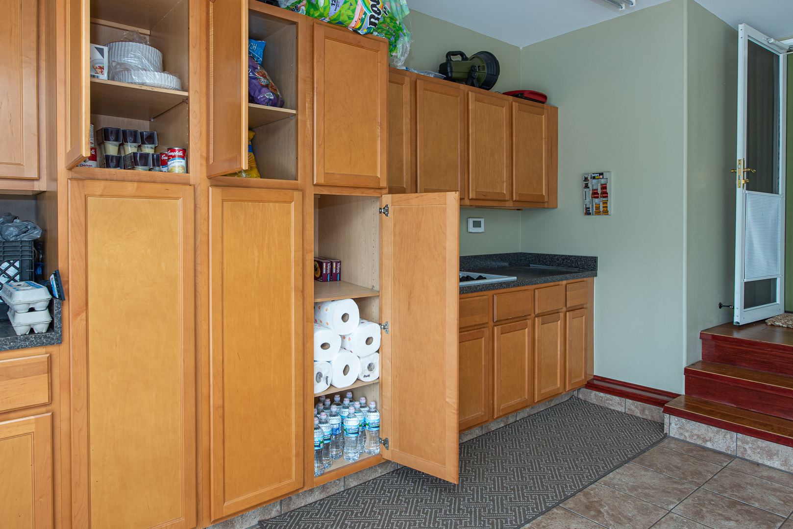 19657 West Sharp Road Elwood, IL 60421 - Photo 43 of 64 a view of kitchen with cabinets and wooden floor