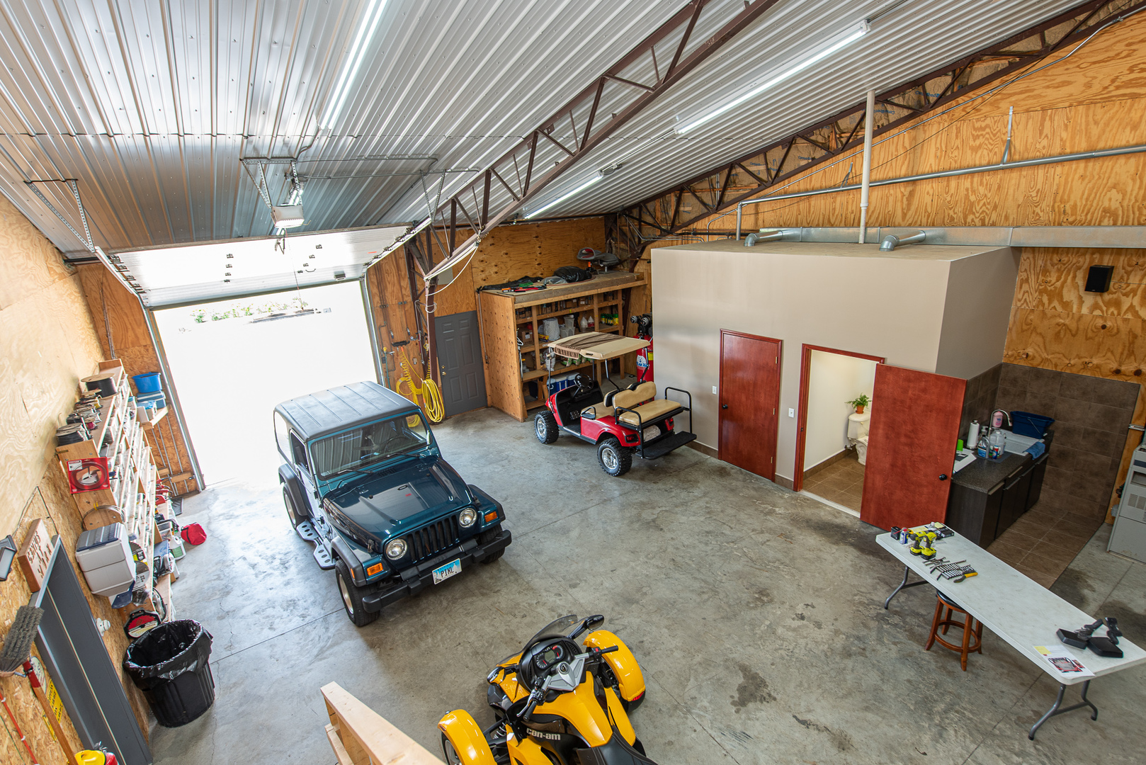 19657 West Sharp Road Elwood, IL 60421 - Photo 50 of 64 a view of car garage