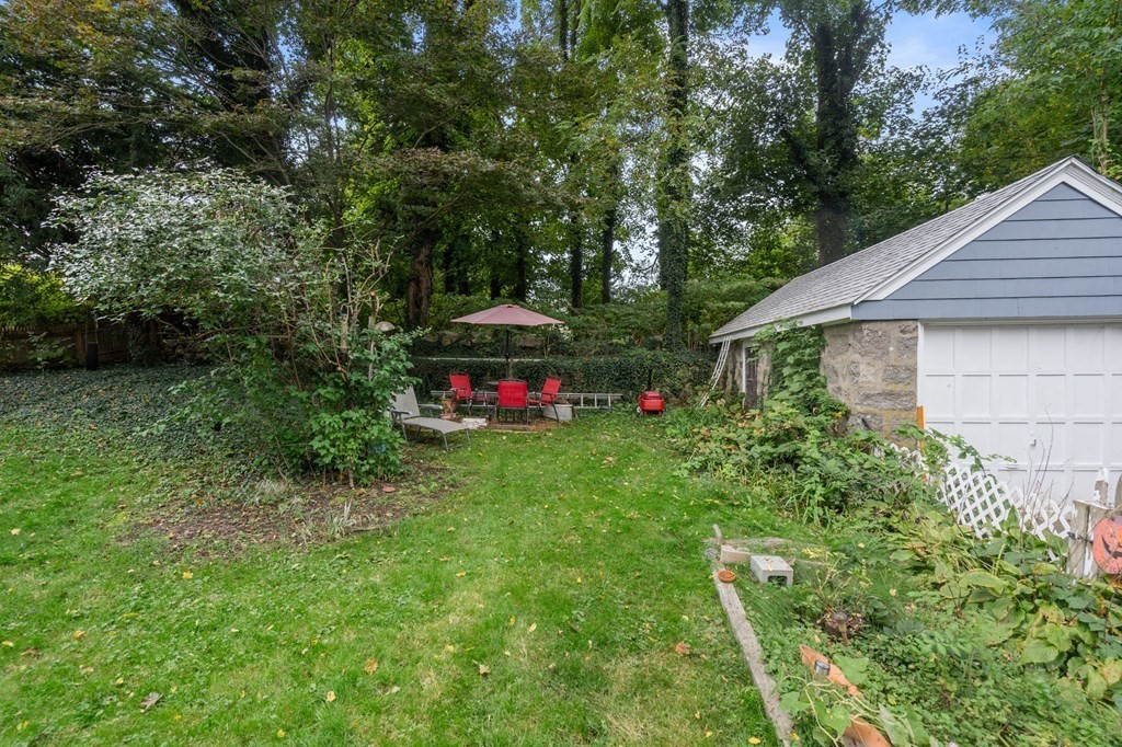 17 Centre Lane Milton, MA 02186 - Photo 20 of 26 a view of backyard with green space