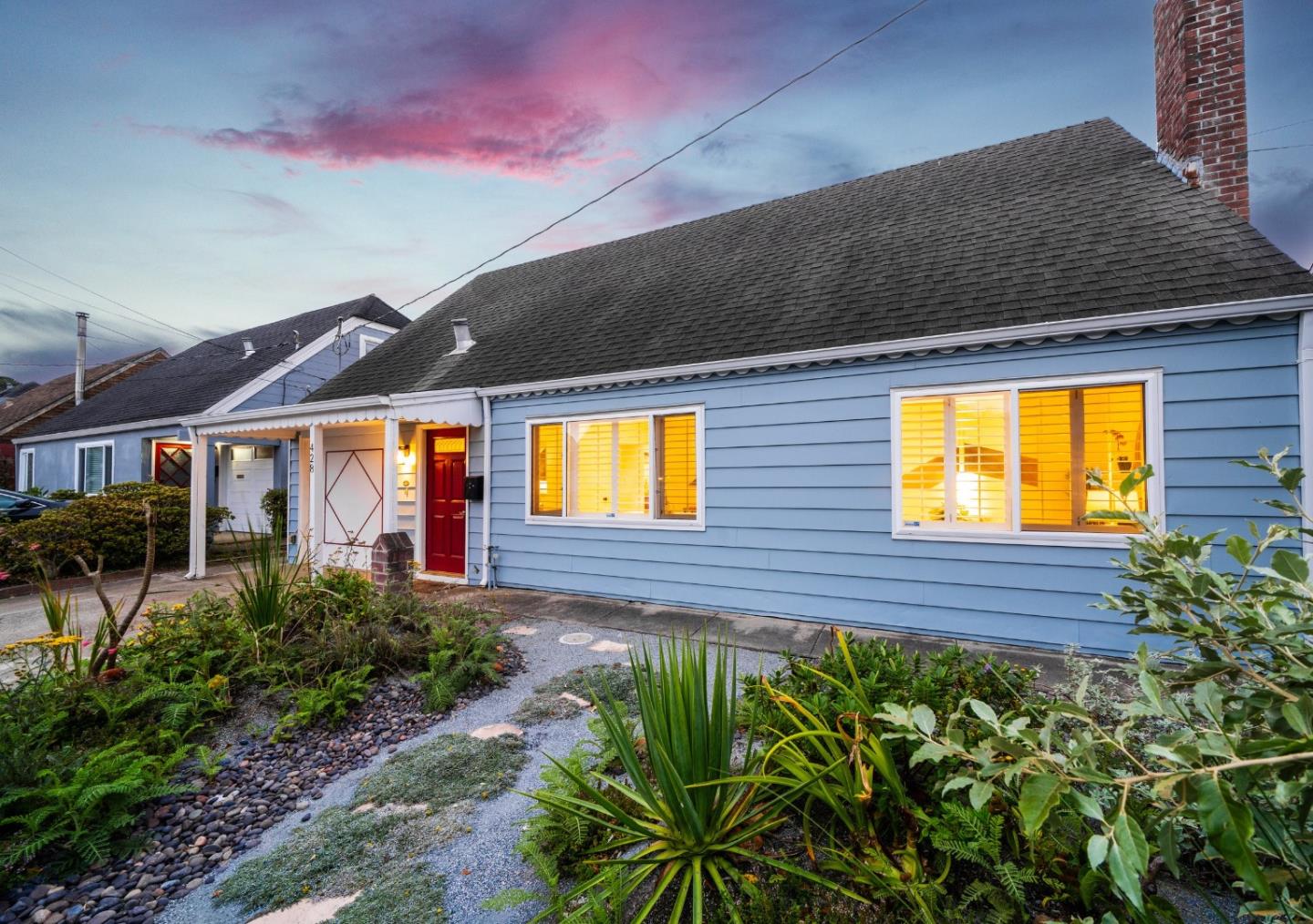 428 Glasgow Drive Pacifica, CA 94044 - Photo 3 of 13 a view of house with swimming pool outdoor seating
